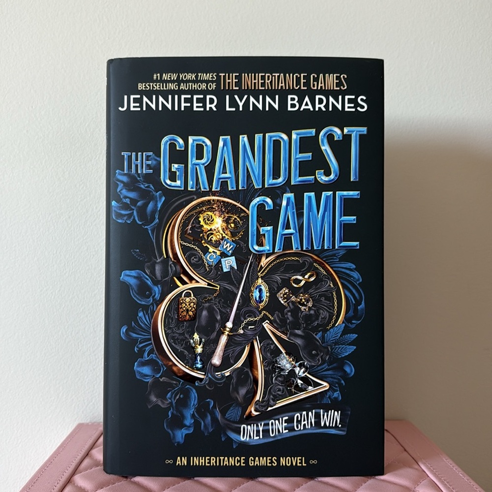 Hardcover The Grandest Game By Jennifer Lynn Barnes The Inheritance Games Books